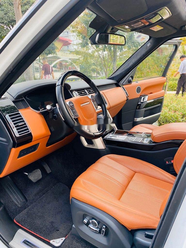 LandRover Autobiography LWB 5.0L  2016 - Cần bán LandRover Range Rover Autobiography LWB 5.0L năm sản xuất 2016, màu trắng, nhập khẩu số tự động