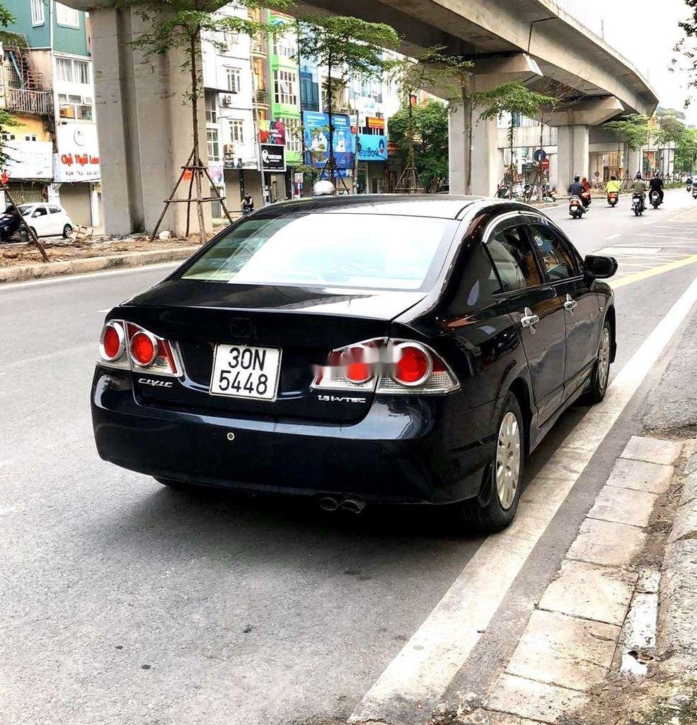 Honda Civic   2008 - Bán Honda Civic đời 2008, màu đen