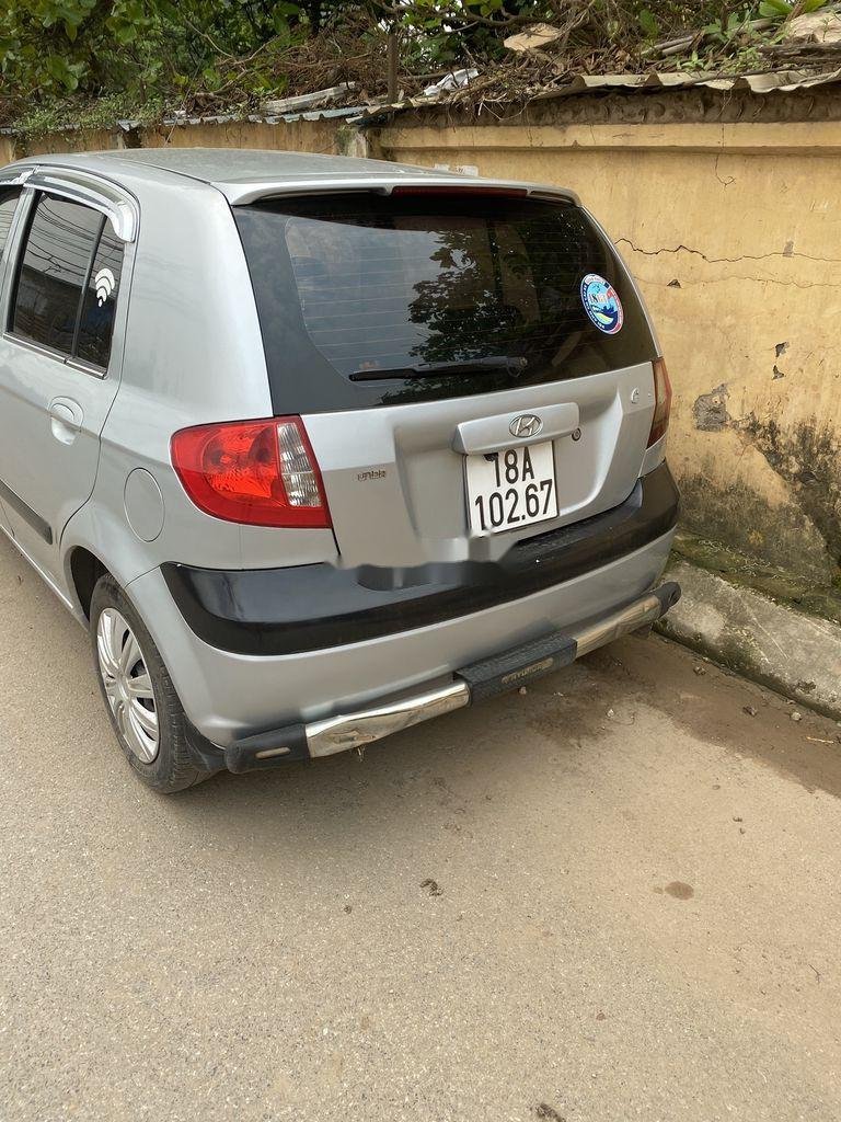 Hyundai Getz   2009 - Bán Hyundai Getz đời 2009, màu bạc giá cạnh tranh