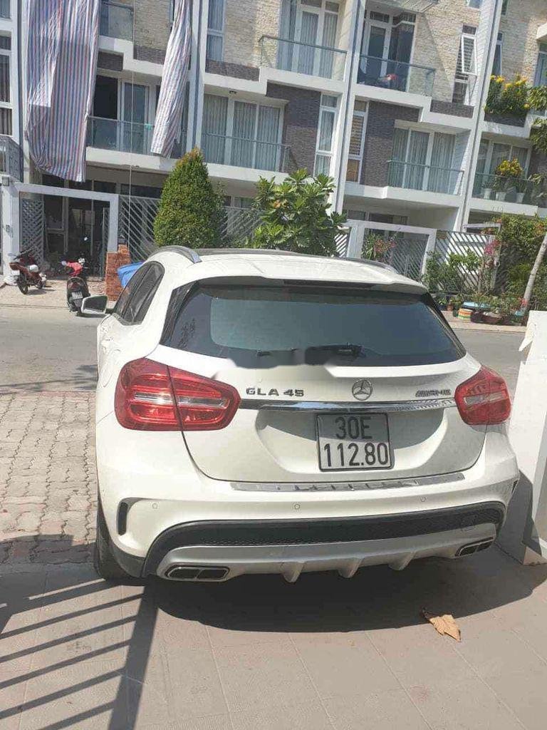 Mercedes-Benz GLA-Class   2015 - Bán Mercedes GLA 45 AMG đời 2015, màu trắng, nhập khẩu