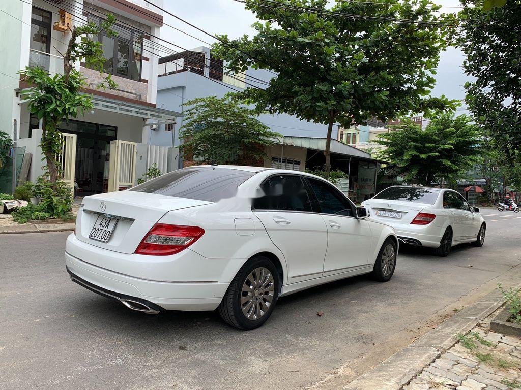 Mercedes-Benz C class  C200  2008 - Bán Mercedes C200 đời 2008, màu trắng, xe nhập, giá tốt