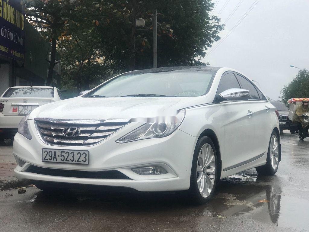 Hyundai Sonata   2012 - Bán Hyundai Sonata 2012, màu trắng, nhập khẩu  