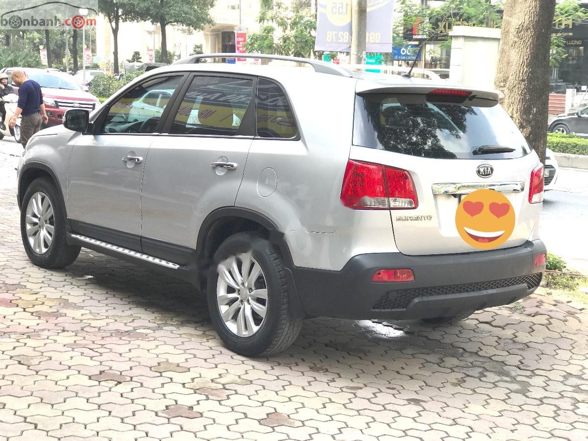 Kia Sorento   2013 - Bán xe cũ Kia Sorento sản xuất 2013, màu bạc