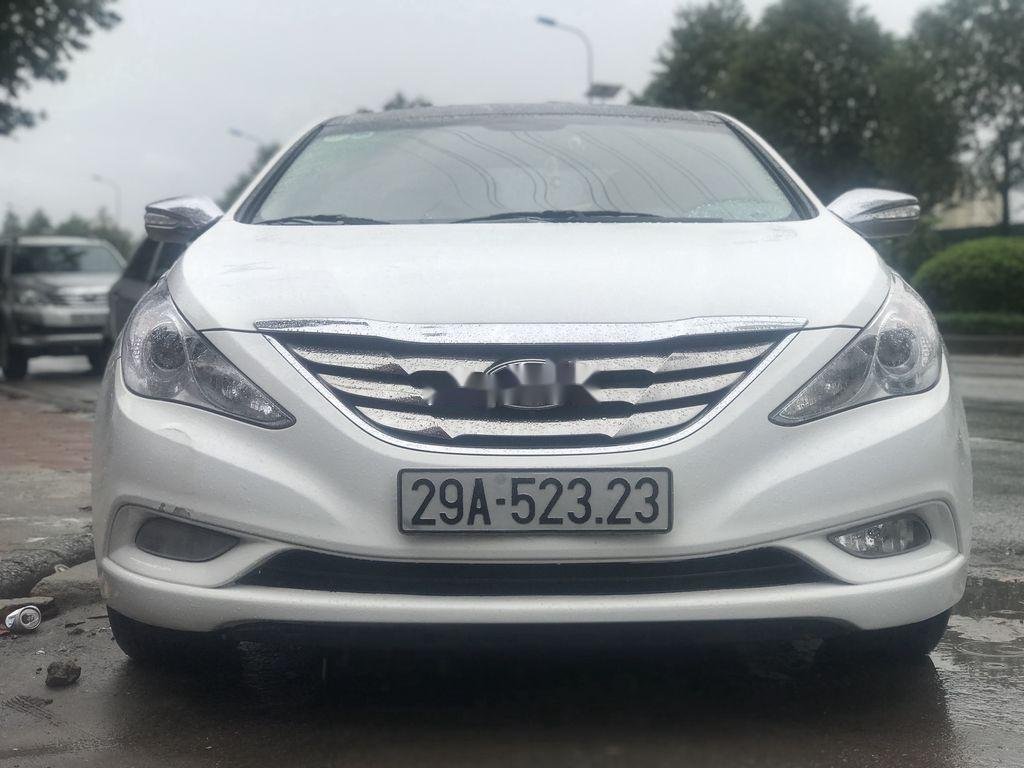 Hyundai Sonata   2012 - Bán Hyundai Sonata 2012, màu trắng, nhập khẩu  