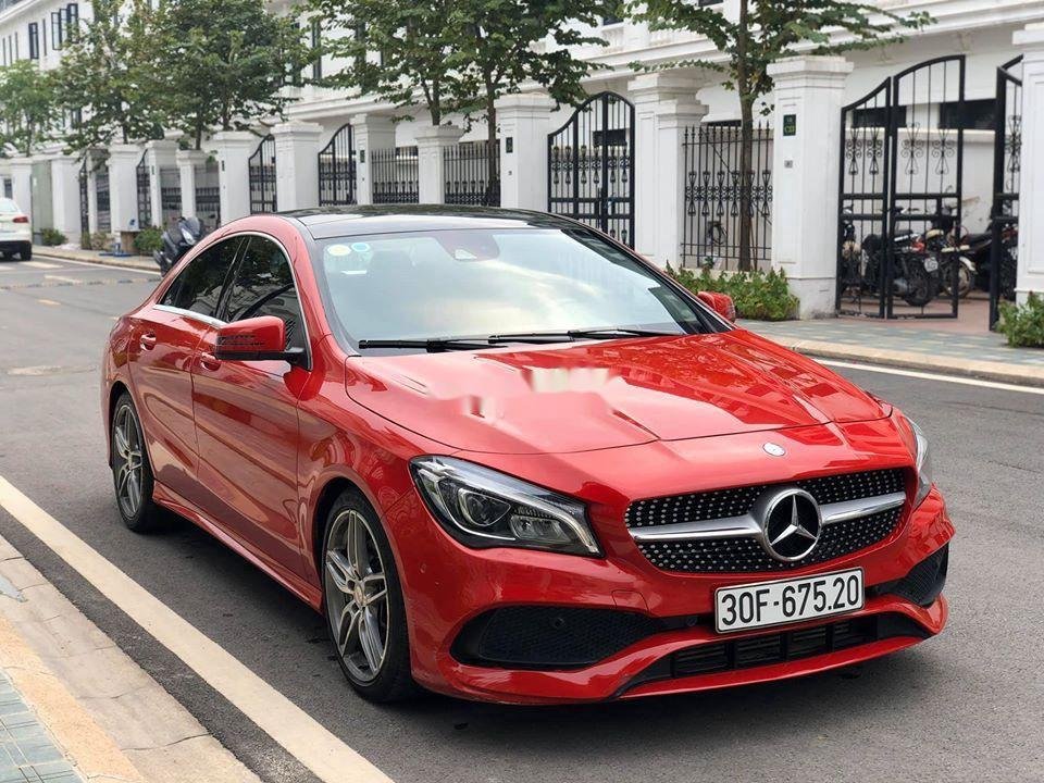 Mercedes-Benz CLA class 2016 - Bán Mercedes CLA250 FL đời 2016, màu đỏ, nhập khẩu