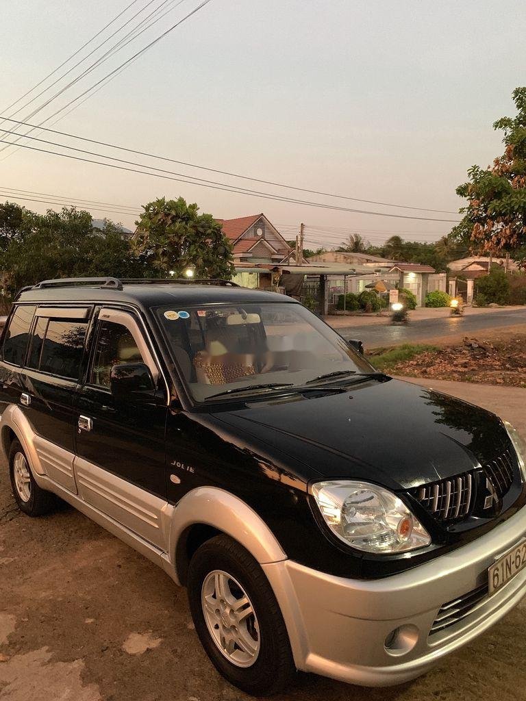 Mitsubishi Jolie   2005 - Bán ô tô Mitsubishi Jolie năm sản xuất 2005, màu đen xe gia đình, giá 165tr