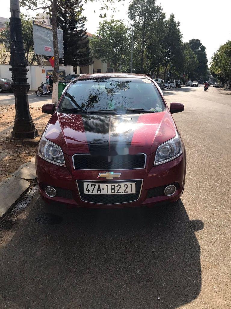 Chevrolet Aveo   2017 - Bán Chevrolet Aveo năm 2017, màu đỏ số sàn, 285tr