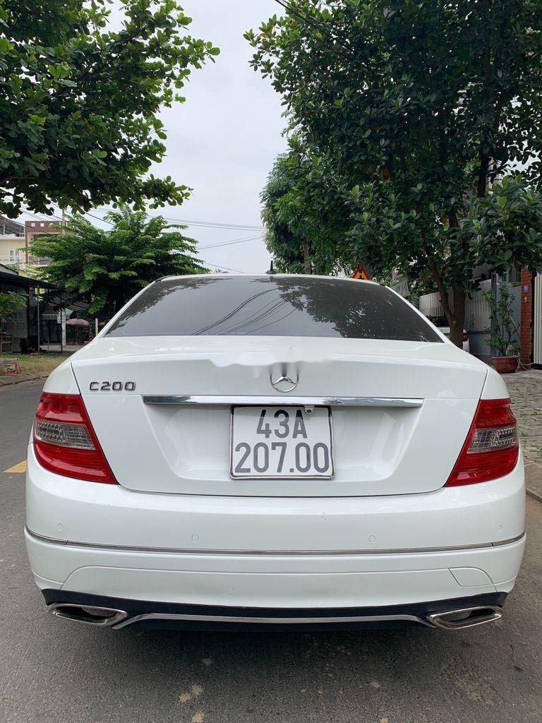 Mercedes-Benz C class  C200  2008 - Bán Mercedes C200 đời 2008, màu trắng, xe nhập, giá tốt