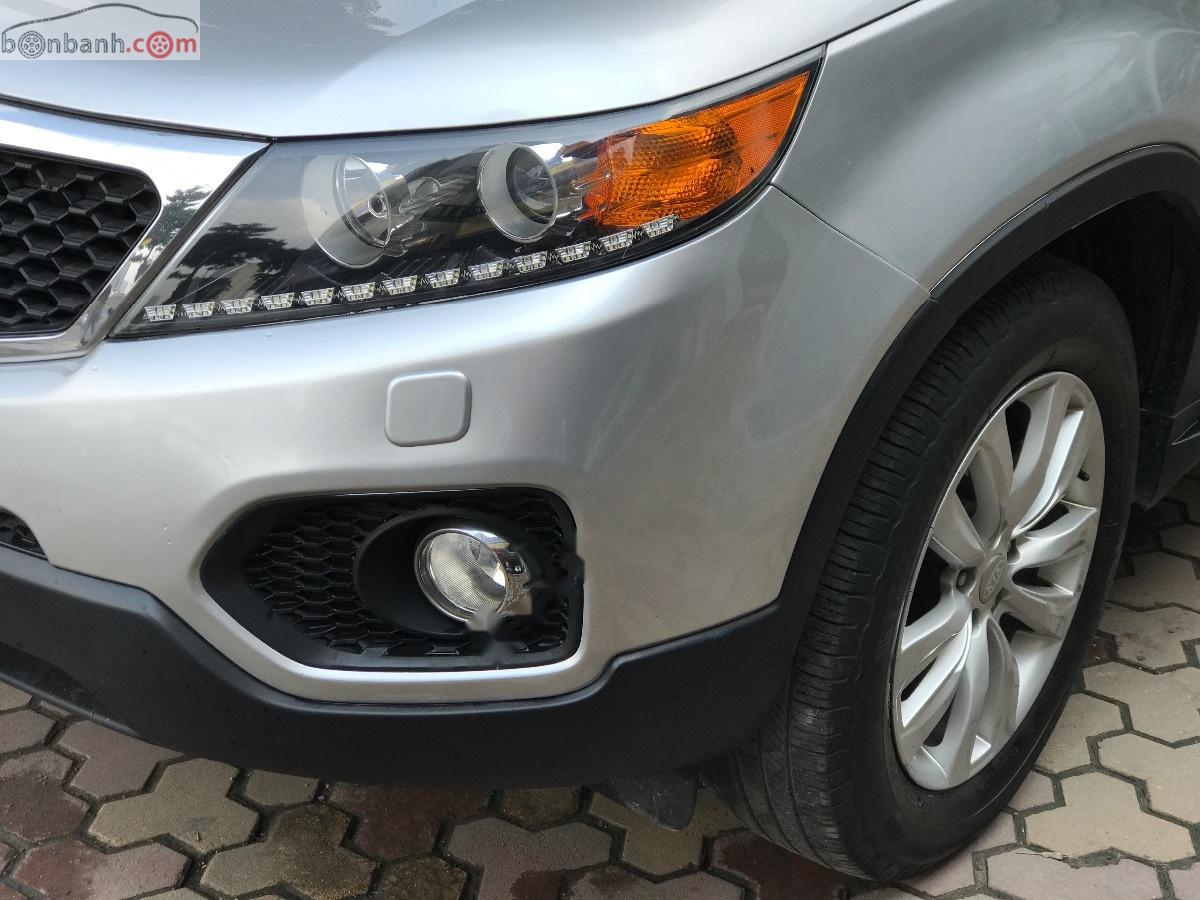 Kia Sorento   2013 - Bán xe cũ Kia Sorento sản xuất 2013, màu bạc