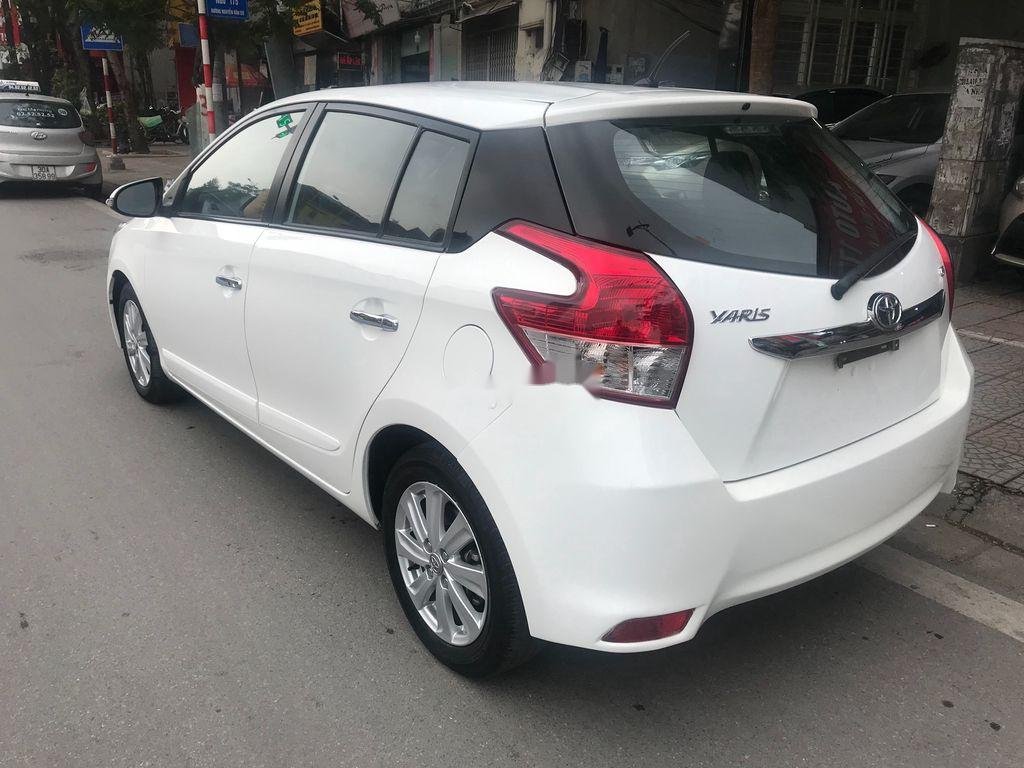 Toyota Yaris 2014 - Cần bán lại xe Toyota Yaris G đời 2014, màu trắng, nhập khẩu nguyên chiếc, 486tr