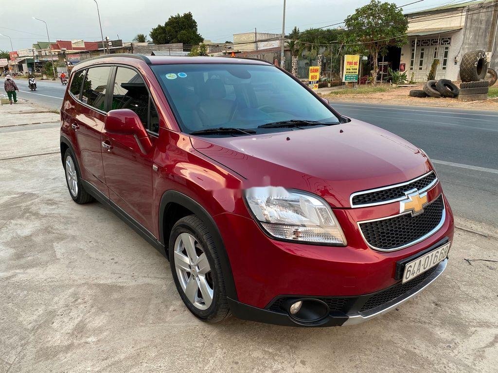 Chevrolet Orlando 2014 - Bán Chevrolet Orlando LTZ 1.8 AT năm 2014, màu đỏ, nhập khẩu số tự động, 385 triệu