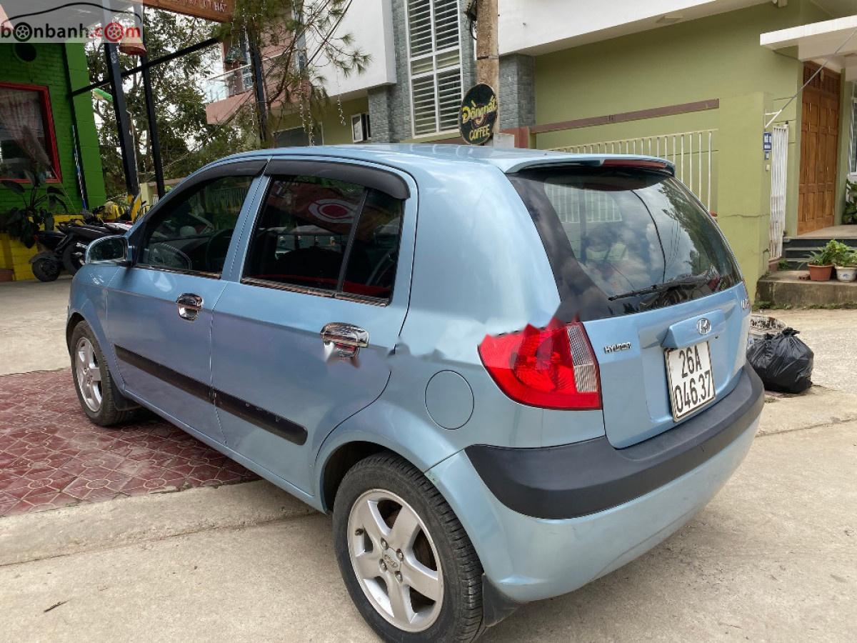 Hyundai Getz   2008 - Bán Hyundai Getz 1.4 AT đời 2008, màu xanh lam, nhập khẩu  