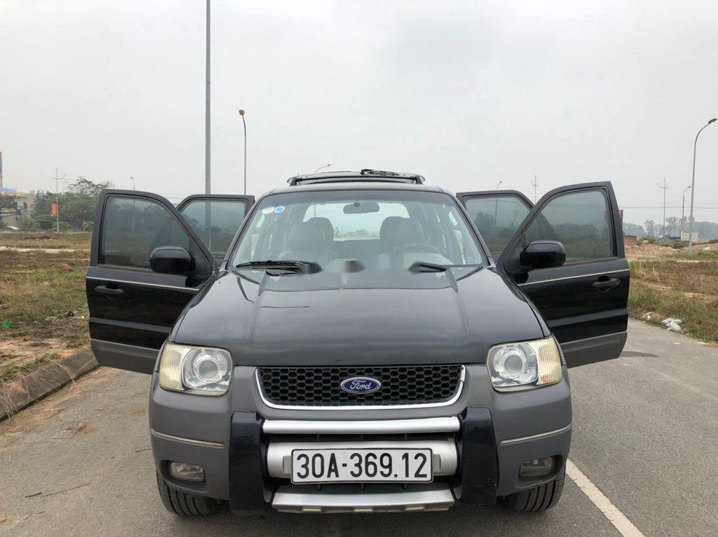 Ford Escape   2002 - Cần bán gấp Ford Escape đời 2002, màu đen