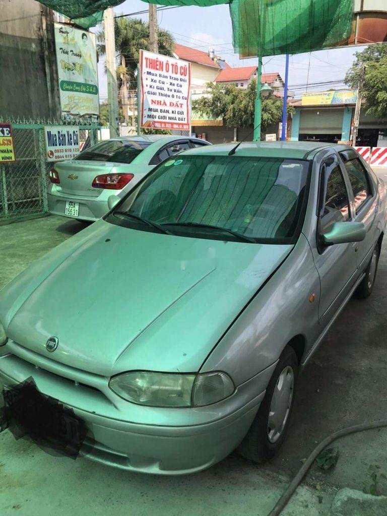 Fiat Siena   2003 - Bán Fiat Siena sản xuất 2003, màu bạc, xe nhập