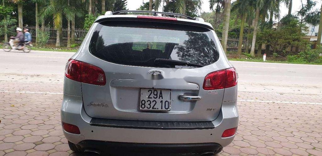 Hyundai Santa Fe   2008 - Bán Hyundai Santa Fe 2008, màu bạc, nhập khẩu Hàn Quốc 