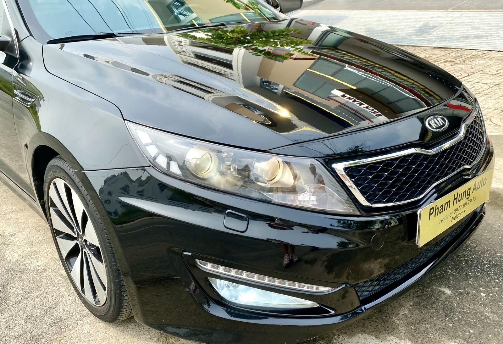 Kia Optima K5 2012 - Bán ô tô Kia Optima K5 đời 2013, màu đen, nhập khẩu nguyên chiếc