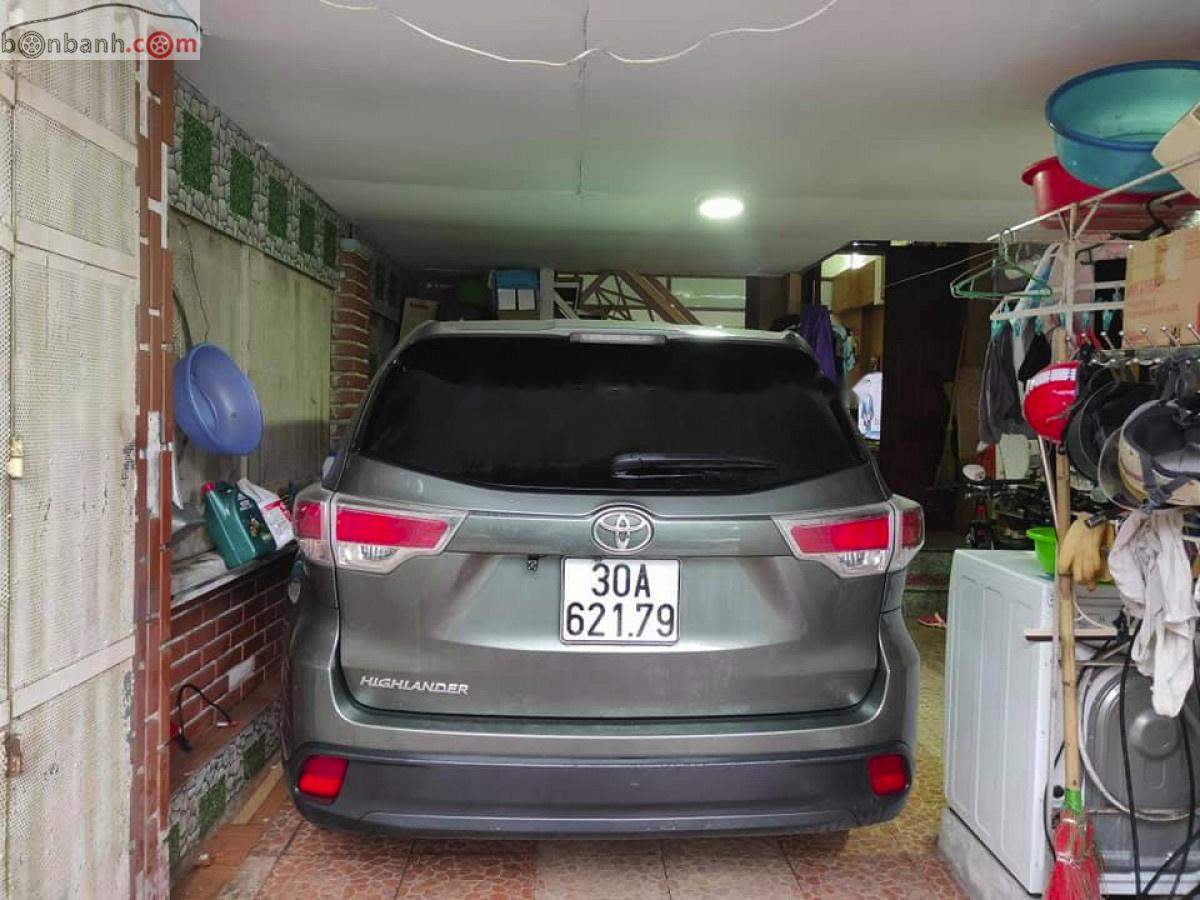 Toyota Highlander   2015 - Bán Toyota Highlander LE 2.7 2015, màu xám, xe nhập  