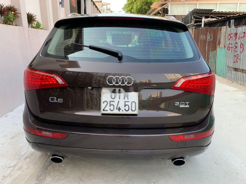 Audi Q5   2011 - Cần bán xe Audi Q5 2011, màu nâu, nhập khẩu 