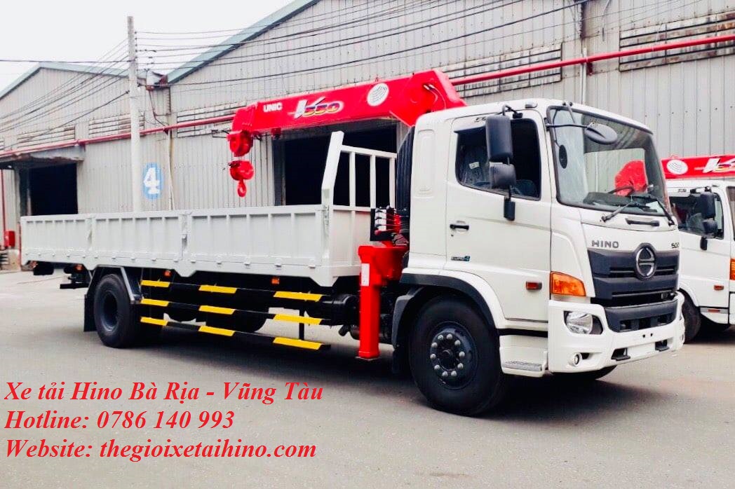 Hino 500 Series 2020 - Xe Hino 500FG lắp cẩu Unic - Soosan Bà Rịa - Vũng Tàu