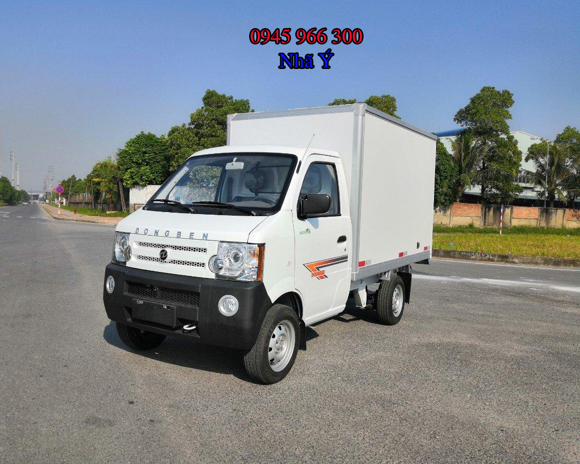 Xe tải 500kg - dưới 1 tấn 2019 - Thanh lý xe tải Dongben thùng kín, tải trọng 810kg, giá rẻ như cho