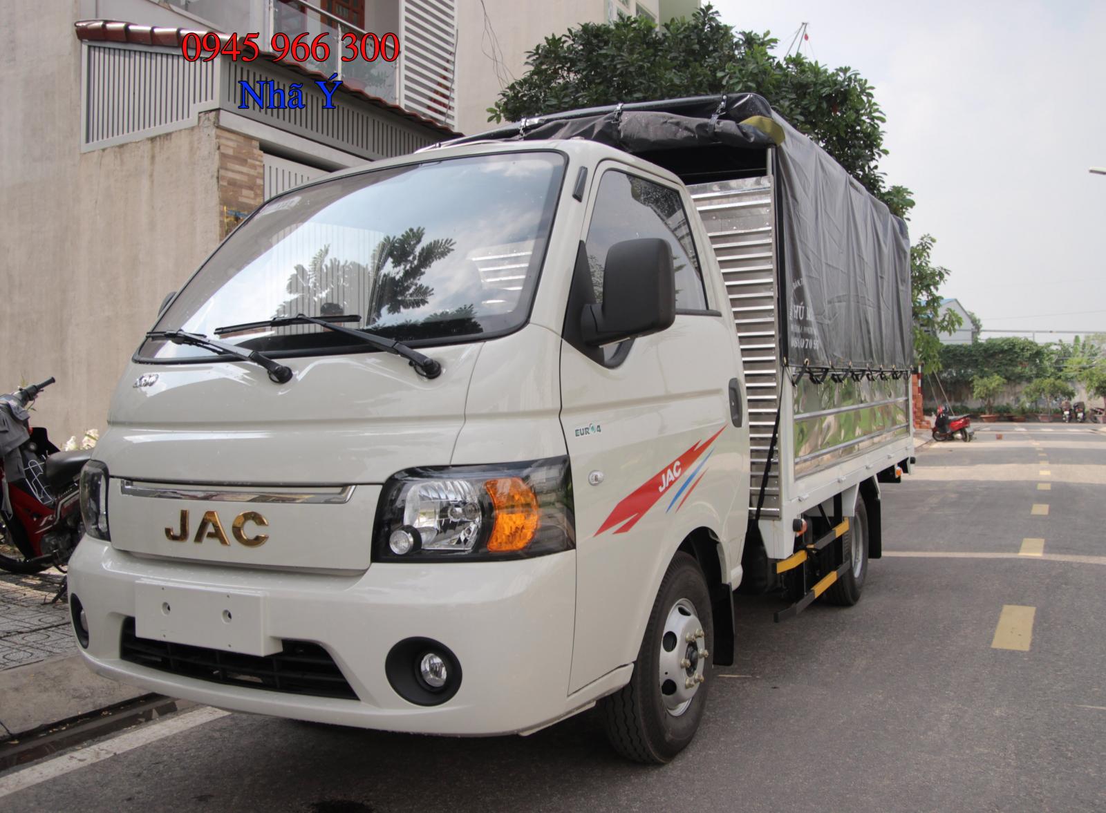 Xe tải 1 tấn - dưới 1,5 tấn 2019 - Cần bán xe tải JAC với tải trọng 1 tấn 5, phiên bản thùng mui bạt