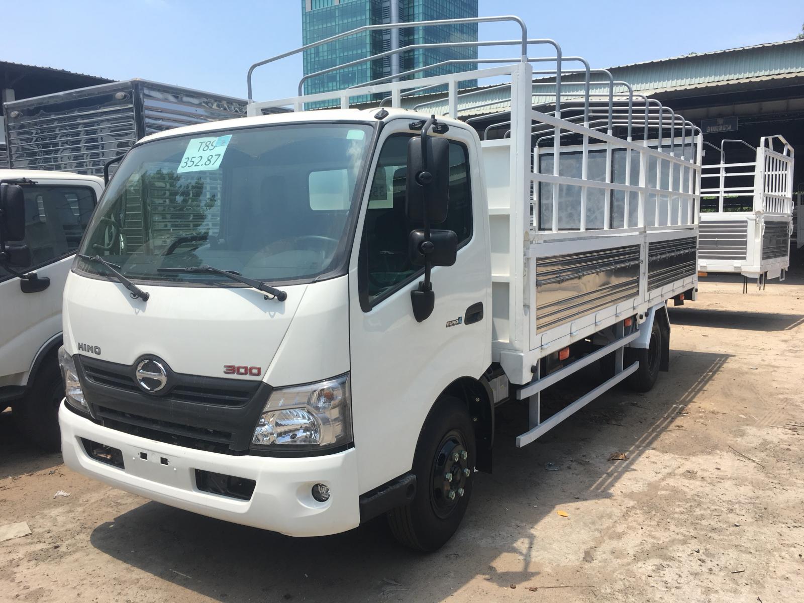 Hino 300 Series 2020 - Xe tải Hino 3.5T thùng mui bạt 5m2, hỗ trợ vay 80%