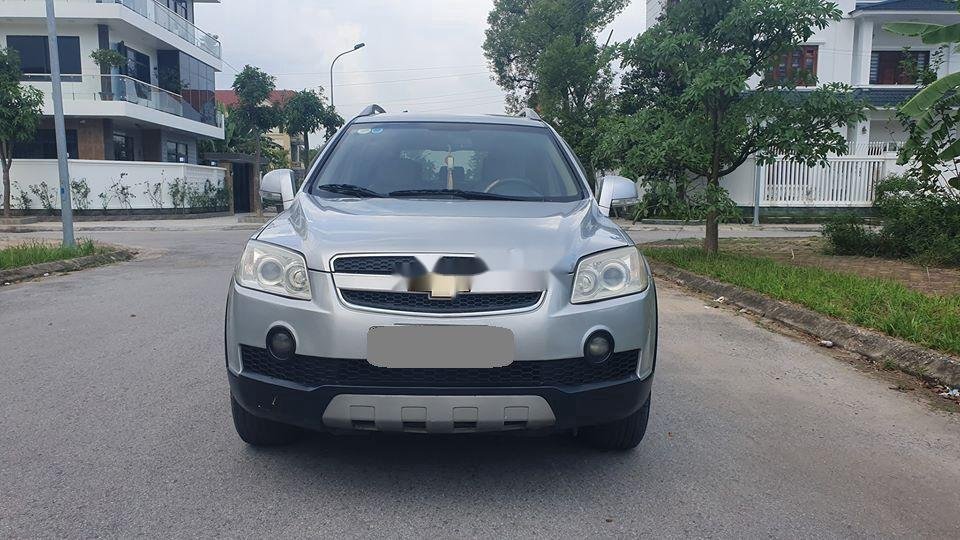 Chevrolet Captiva   2009 - Cần bán xe Chevrolet Captiva đời 2009, màu bạc, 338 triệu