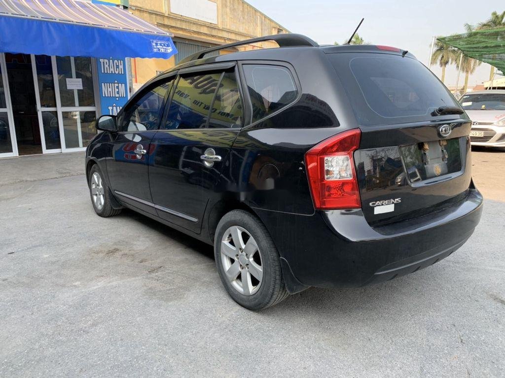 Kia Carens   2008 - Cần bán lại xe Kia Carens năm 2008, màu đen, giá 275tr