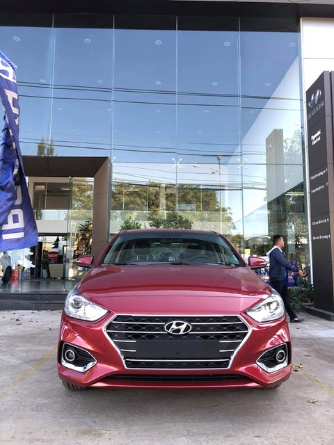 Hyundai Accent 1.4MT 2020 - Bán ô tô Hyundai Accent 1.4MT đời 2020, màu đỏ, 472tr