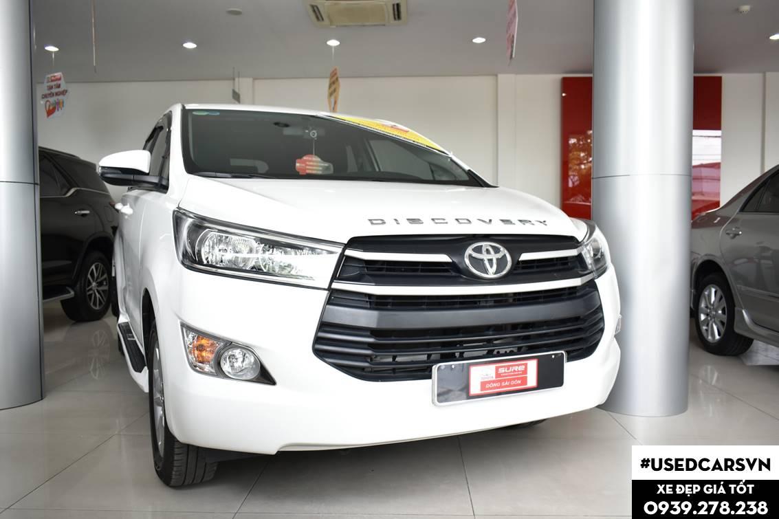 Toyota Innova 2.0E 2019 - Cần bán Toyota Innova 2.0E năm 2019, màu trắng - xe lướt - giá sập sàn