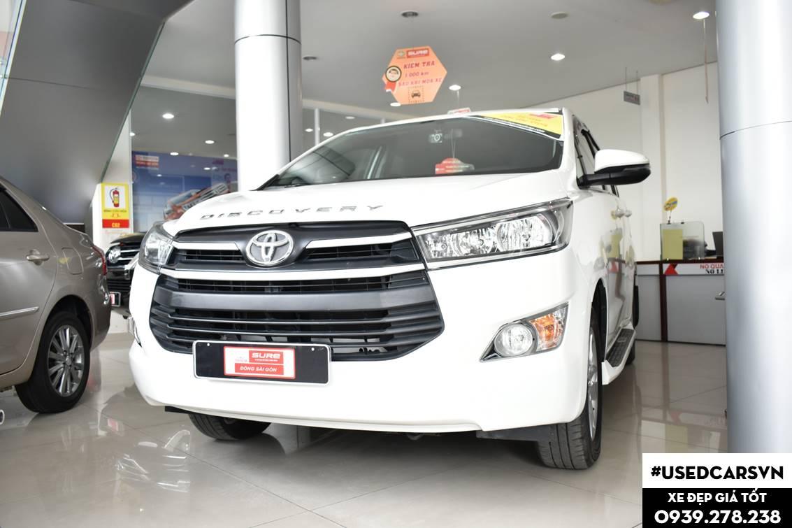 Toyota Innova 2.0E 2019 - Cần bán Toyota Innova 2.0E năm 2019, màu trắng - xe lướt - giá sập sàn
