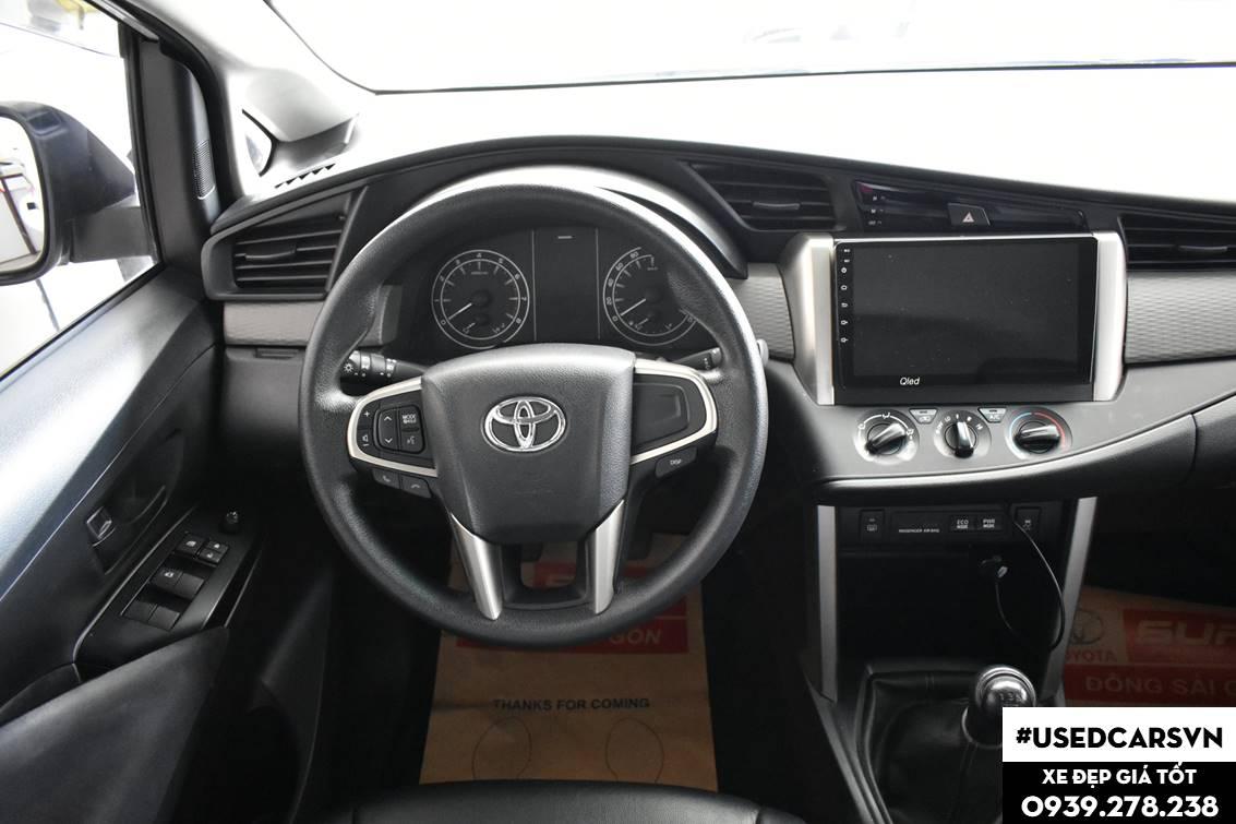 Toyota Innova 2.0E 2019 - Cần bán Toyota Innova 2.0E năm 2019, màu trắng - xe lướt - giá sập sàn