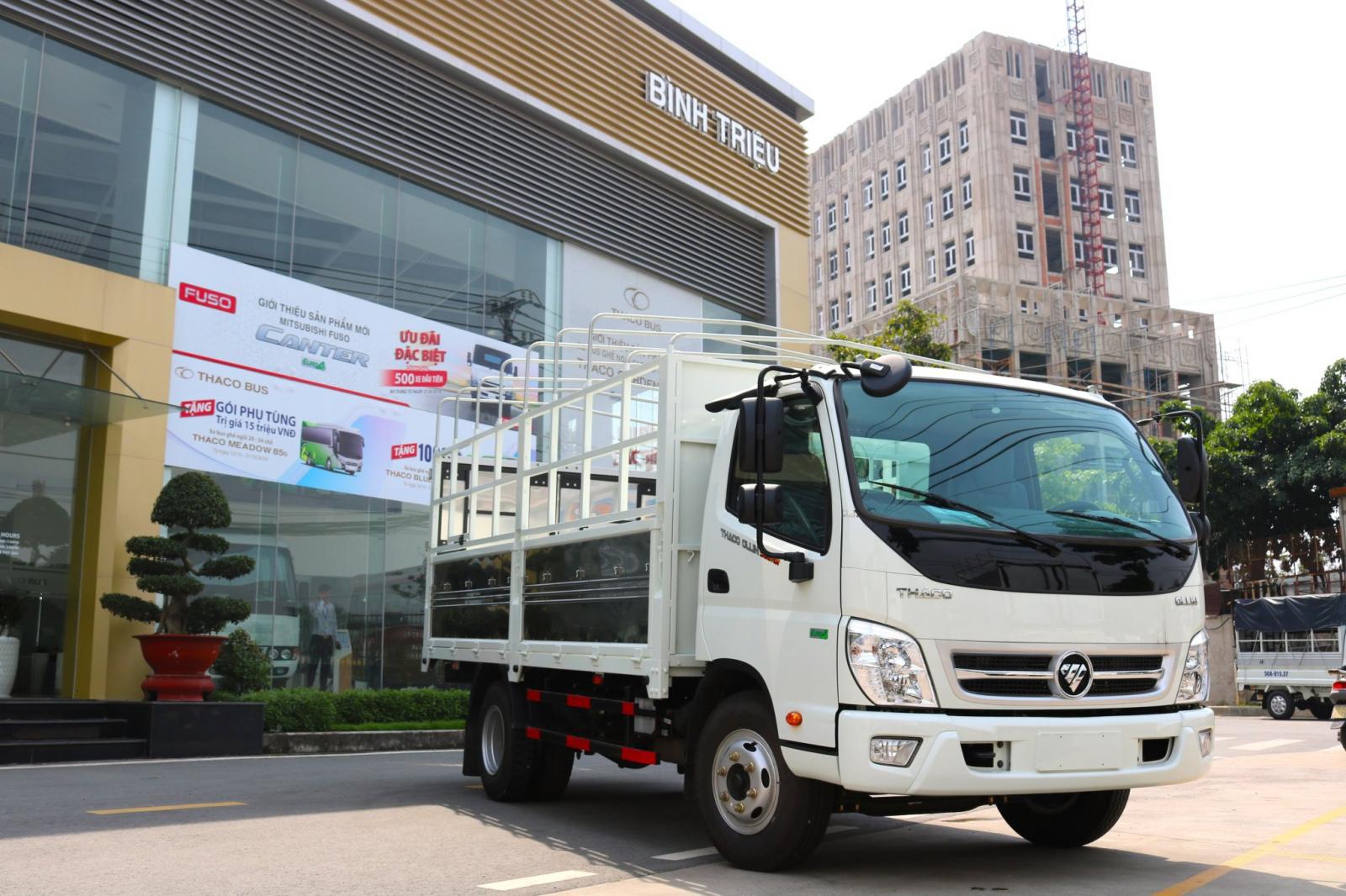 Thaco OLLIN 2020 - Xe tải Thaco Ollin 500E4 tải trọng 4T9 – hỗ trợ ngân hàng – giao xe nhanh chóng