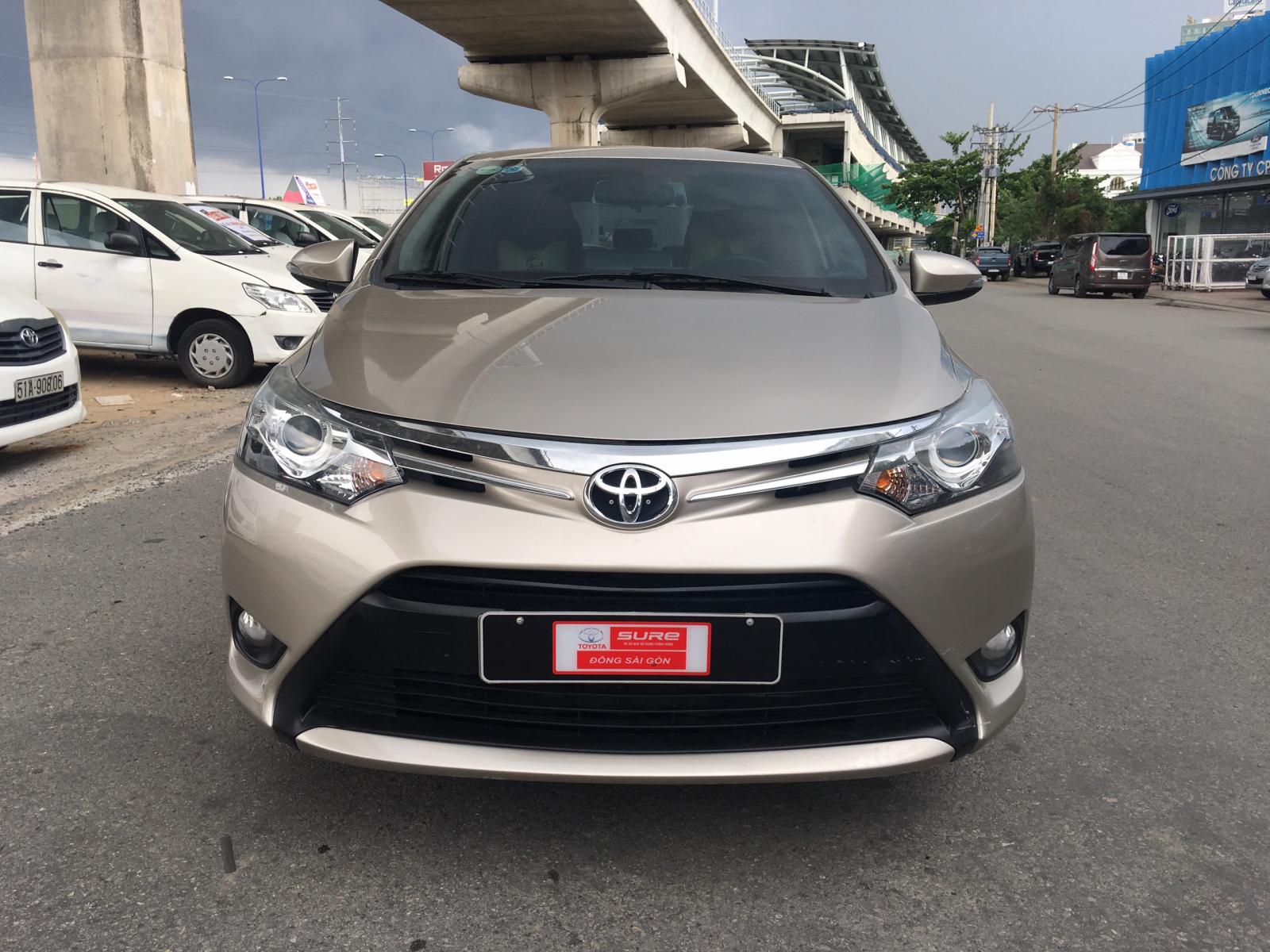 Toyota Vios 1.5 CVT 2016 - Cần bán lại xe Toyota Vios 1.5 CVT đời 2016 - xe đẹp long lanh