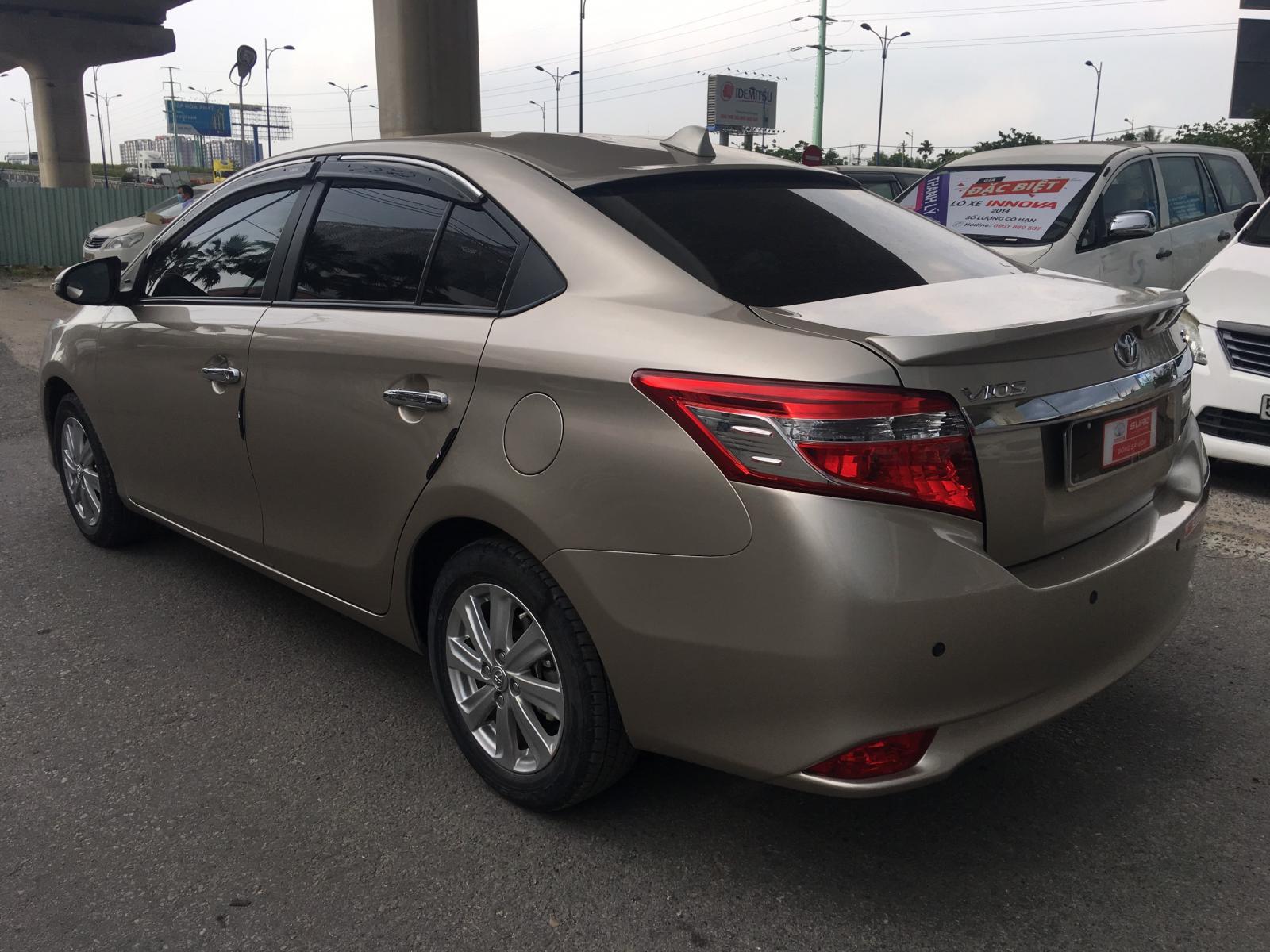 Toyota Vios 1.5 CVT 2016 - Cần bán lại xe Toyota Vios 1.5 CVT đời 2016 - xe đẹp long lanh