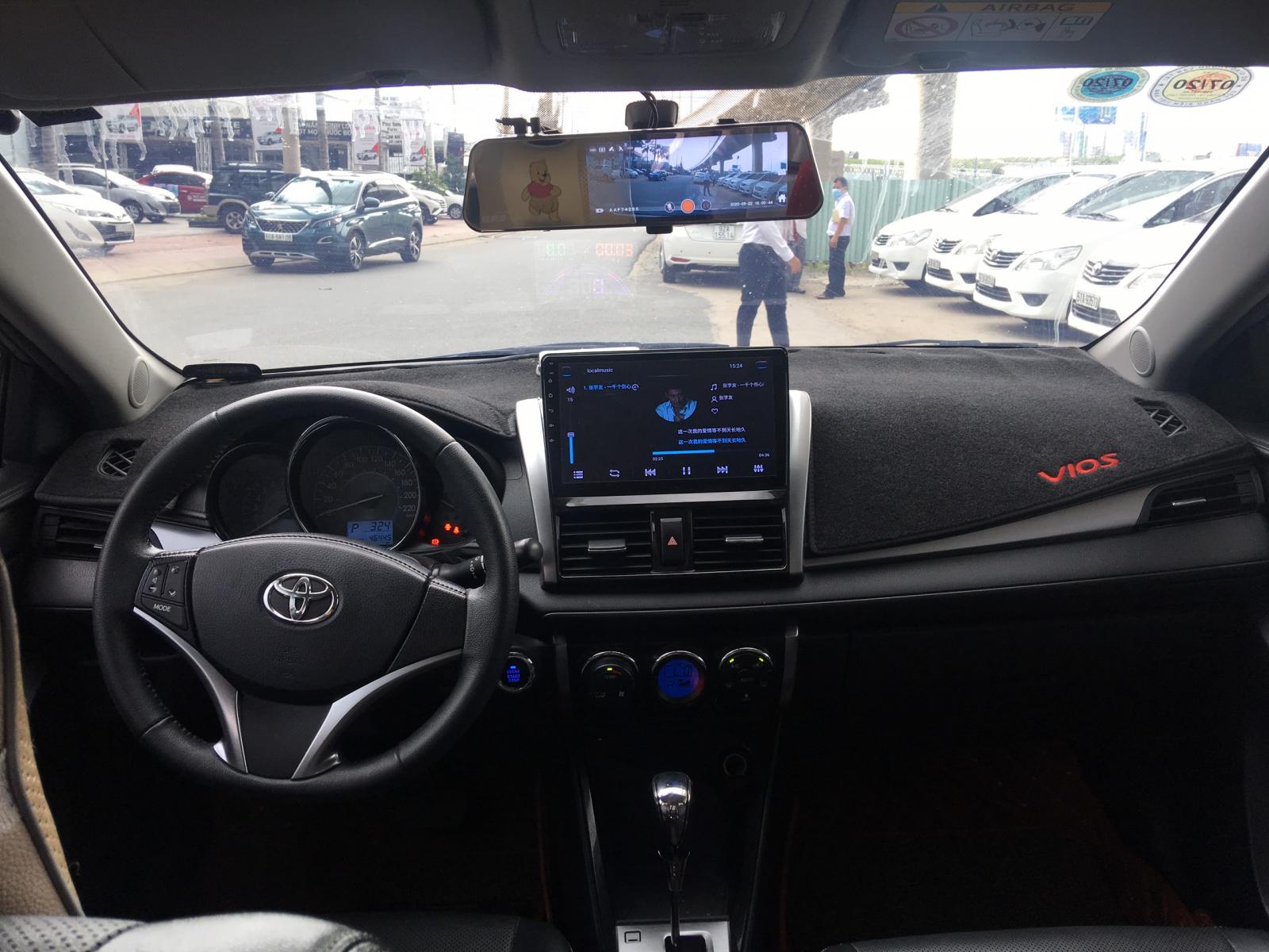 Toyota Vios 1.5 CVT 2016 - Cần bán lại xe Toyota Vios 1.5 CVT đời 2016 - xe đẹp long lanh