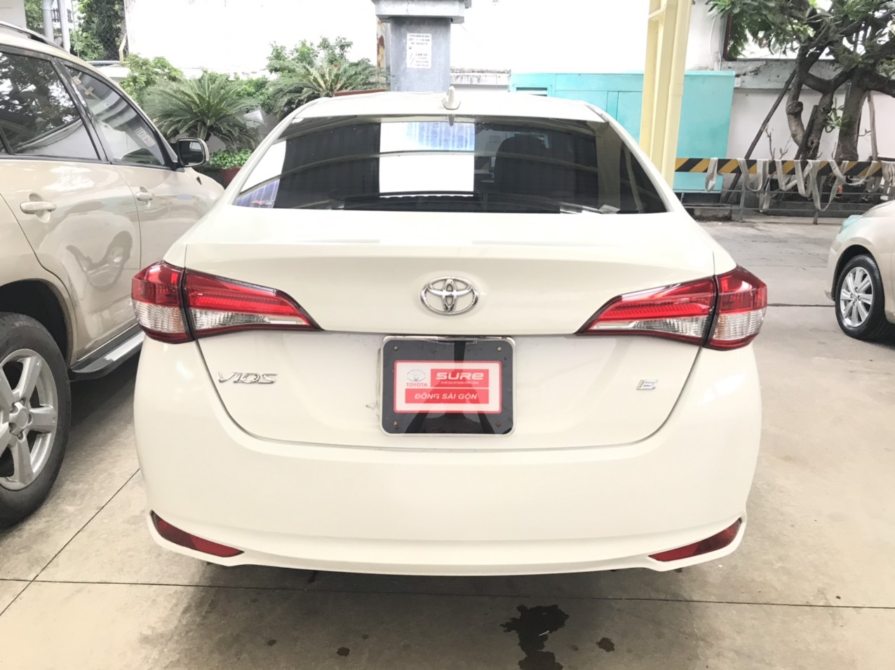 Toyota Vios 1.5 CVT 2018 - Bán ô tô Toyota Vios 1.5 CVT đời 2018, màu trắng - cam kết chất lượng