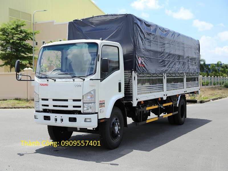 Isuzu Isuzu khác 2019 - Bán xe tải Isuzu 8 tấn 2 thùng dài 7m, thùng mui bạt