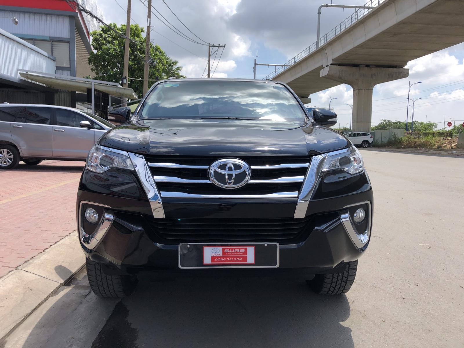 Toyota Fortuner 2017 - Cần bán lại xe Toyota Fortuner đời 2017, màu đen, 990tr