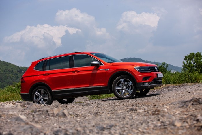 Volkswagen Tiguan Luxury 2019 - Volkswagen Tiguan Luxury màu cam habanero độc đáo và duy nhất toàn Việt Nam