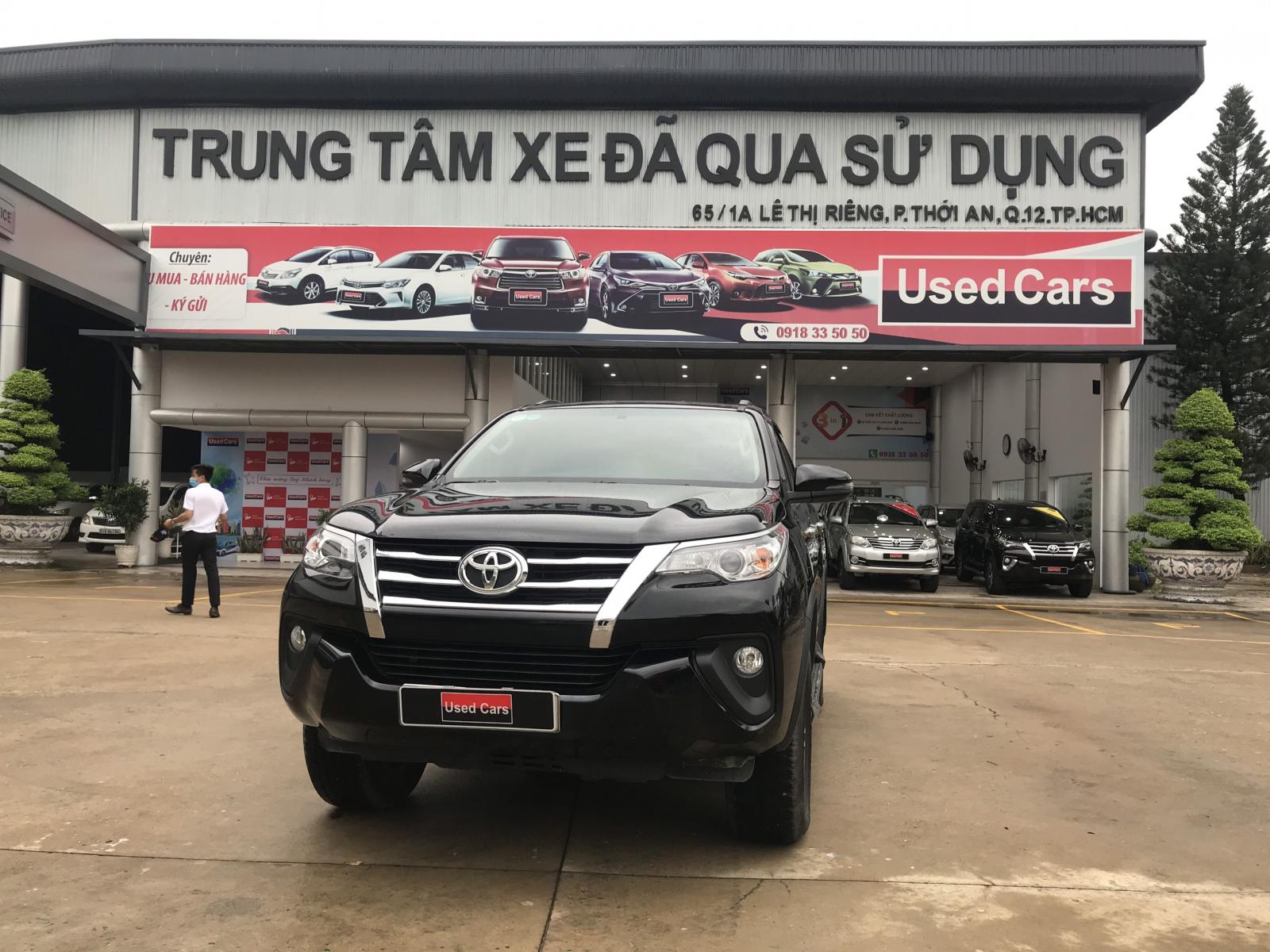 Toyota Fortuner G 2018 - Cần bán gấp Toyota Fortuner G đời 2018, màu đen, nhập khẩu