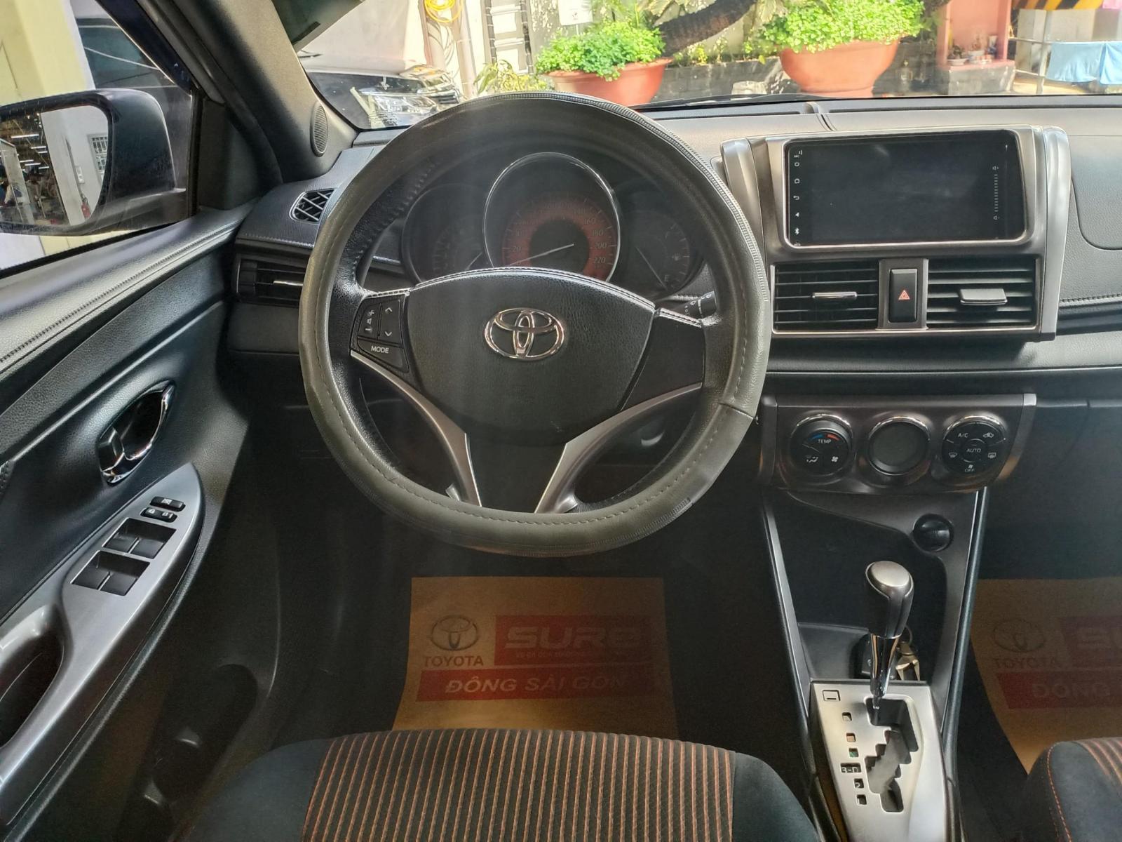 Toyota Yaris 1.3G 2016 - Cần bán lại xe Toyota Yaris 1.3G đời 2016, màu bạc, nhập khẩu, 540 triệu