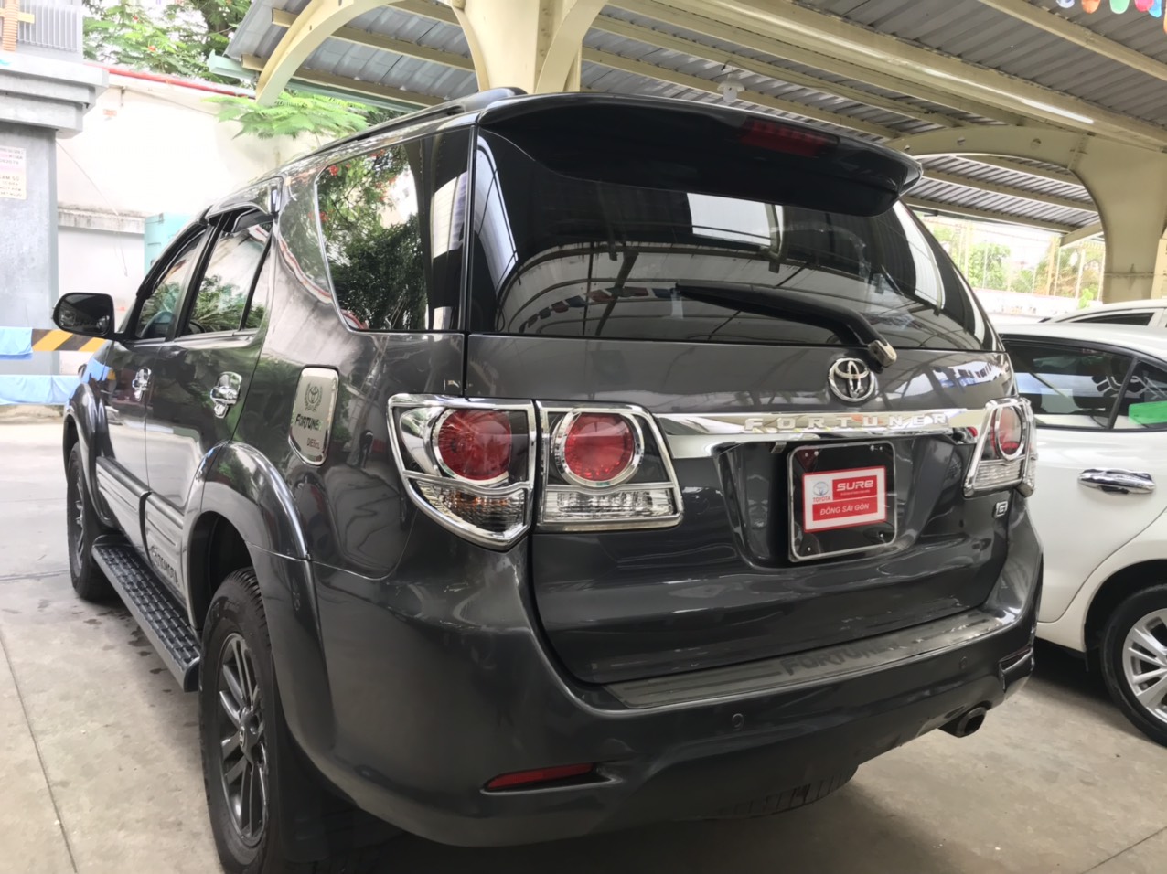 Toyota Fortuner 2015 - Cần bán lại xe Toyota Fortuner đời 2015, màu xám
