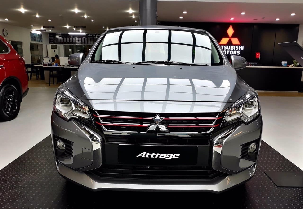 Mitsubishi Attrage AT 2020 - Cần bán Mitsubishi Attrage AT đời 2020, màu xám, nhập khẩu