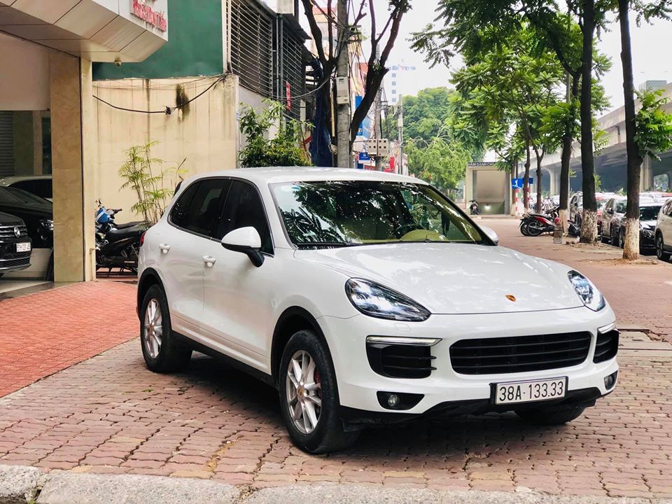 Porsche Cayenne 2016 - Porsche Cayenne 3.6 SX 2016 màu trắng biển đẹp, lái max phê