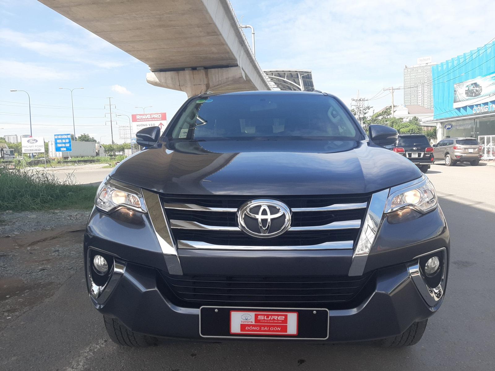 Toyota Fortuner 2.4G 2019 - Cần bán gấp Toyota Fortuner 2.4G năm 2019, màu xám, nhập khẩu nguyên chiếc