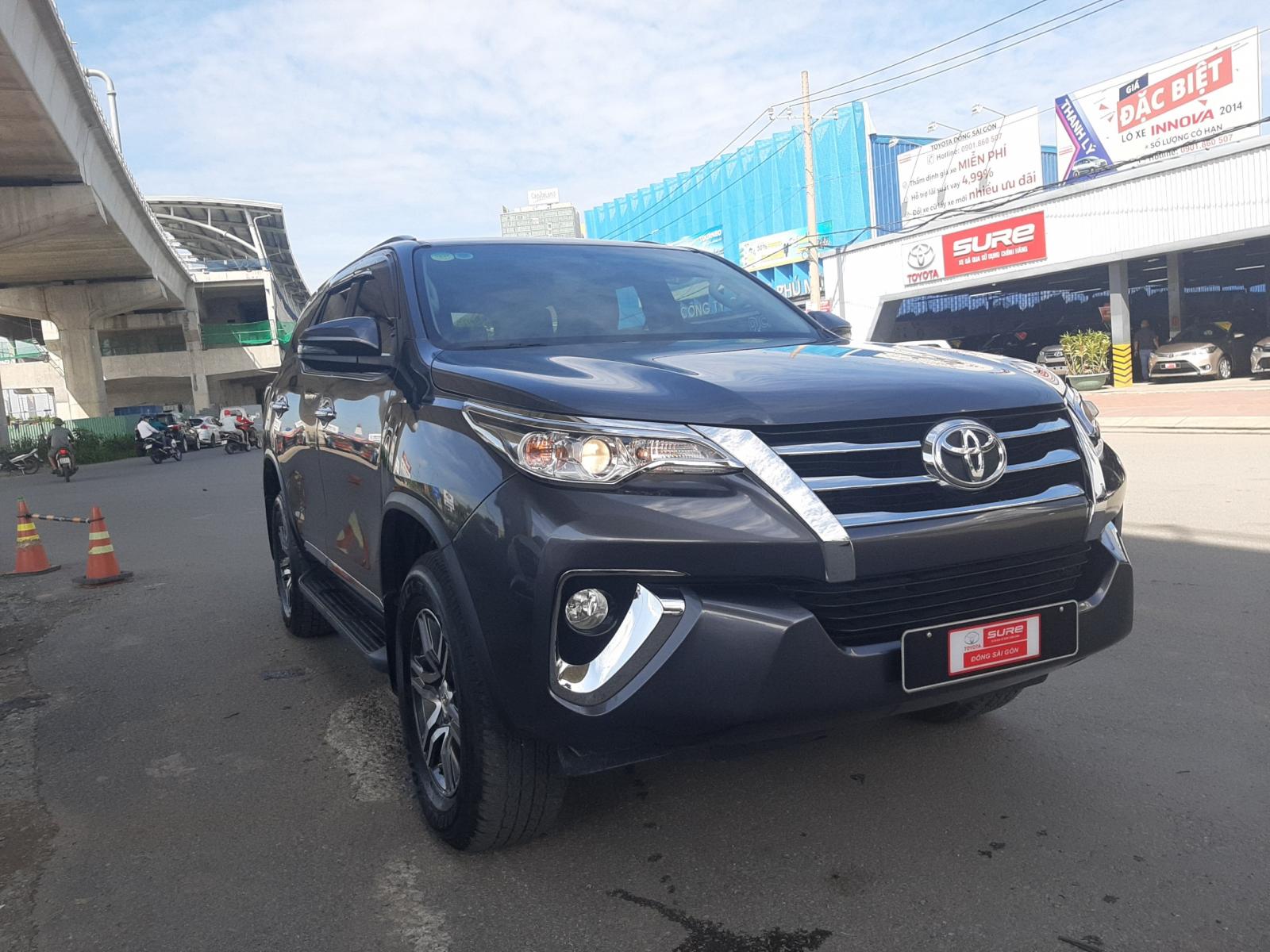 Toyota Fortuner 2.4G 2019 - Cần bán gấp Toyota Fortuner 2.4G năm 2019, màu xám, nhập khẩu nguyên chiếc