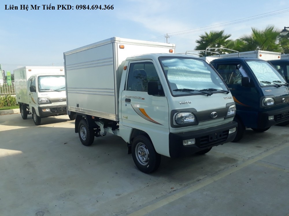 Thaco TOWNER 800 2020 - Xe tải Thaco 5 tạ nâng tải 9 tạ, đủ các loại thùng hỗ trợ trả góp, vào TP Hà Nội, giá từ 60tr