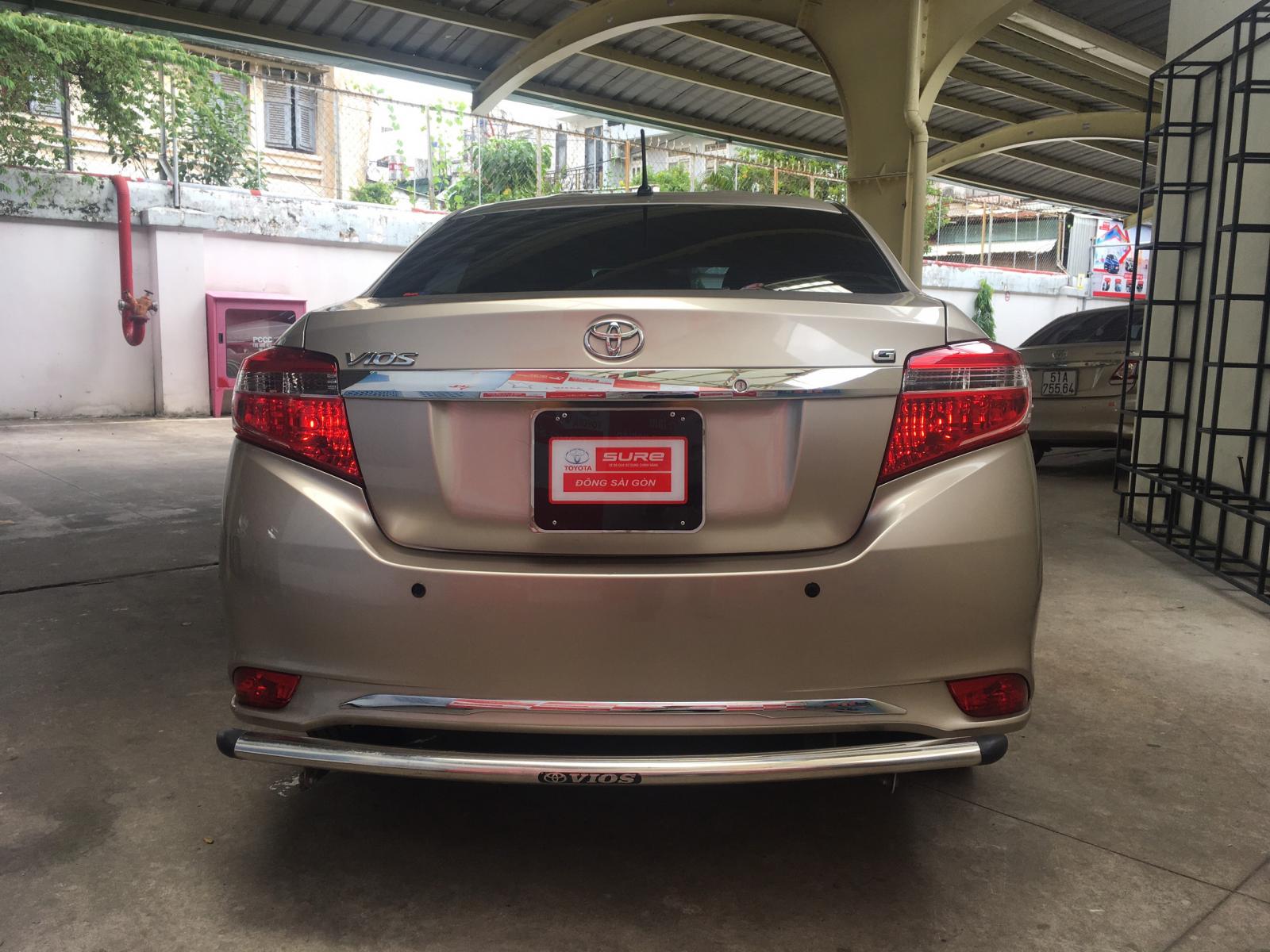 Toyota Vios 1.5G 2016 - Cần bán xe Toyota Vios 1.5G đời 2016, giấ giảm cực nhiều sau khuyến mãi