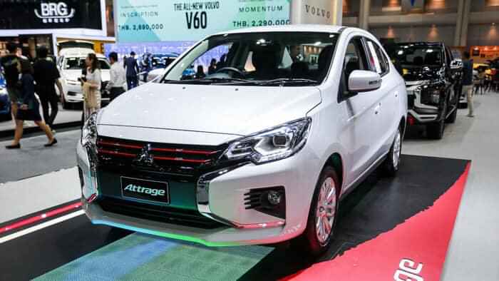 Mitsubishi Attrage AT 2020 - Cần bán Mitsubishi Attrage AT đời 2020, màu trắng, nhập khẩu nguyên chiếc